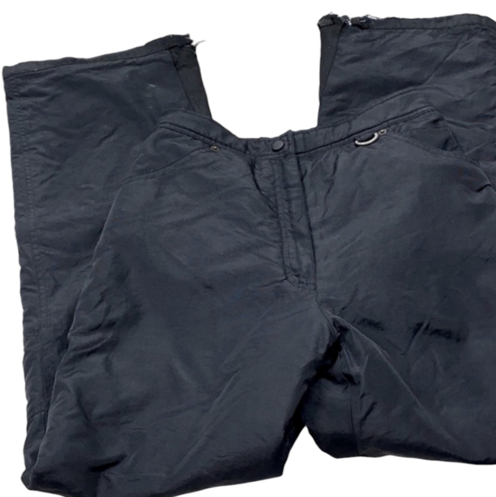 Slalom black ski pants size medium